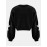 Women's Halloween Sweater - Black with Orange Pumpkin Patterns, Open Front Closure Cardigan, Non-Transparent Fall Winter Party Outfit, Elegant Halloween Party Jacket for Women, Halloween Clothes, Festive Attire, Medium Elasticity
