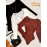 Set of 3 Autumn and Winter V-Neck Ribbed Zipper Stretch Comfortable Versatile Long-Sleeve Pullover Jumpsuit
